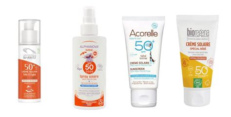 meilleure creme solaire bebe